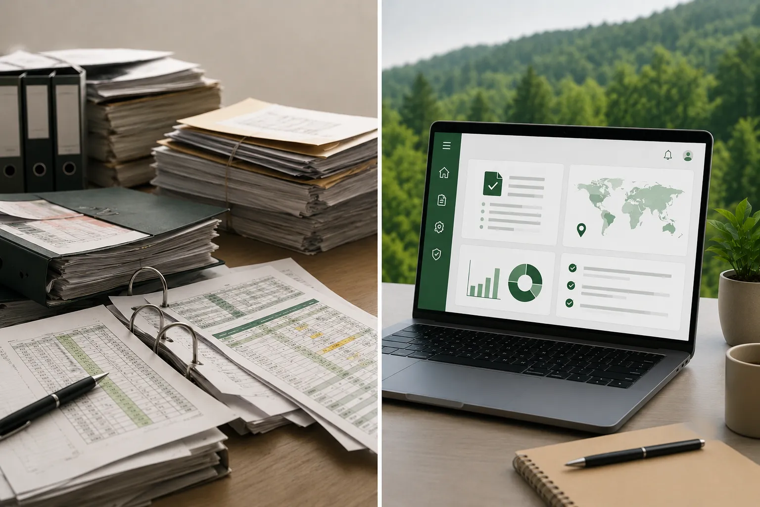 Cumplimiento EUDR: Excel y papel vs. sistema digital centralizado, &iquest;es v&aacute;lido mi m&eacute;todo ante una auditor&iacute;a?